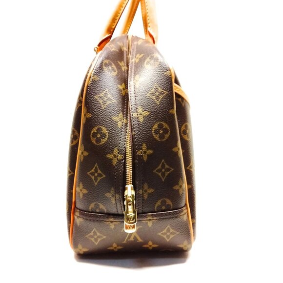 Louis Vuitton LV Hand Bag Deauville Brown Monogram 690-051925 - Picture 3 of 9